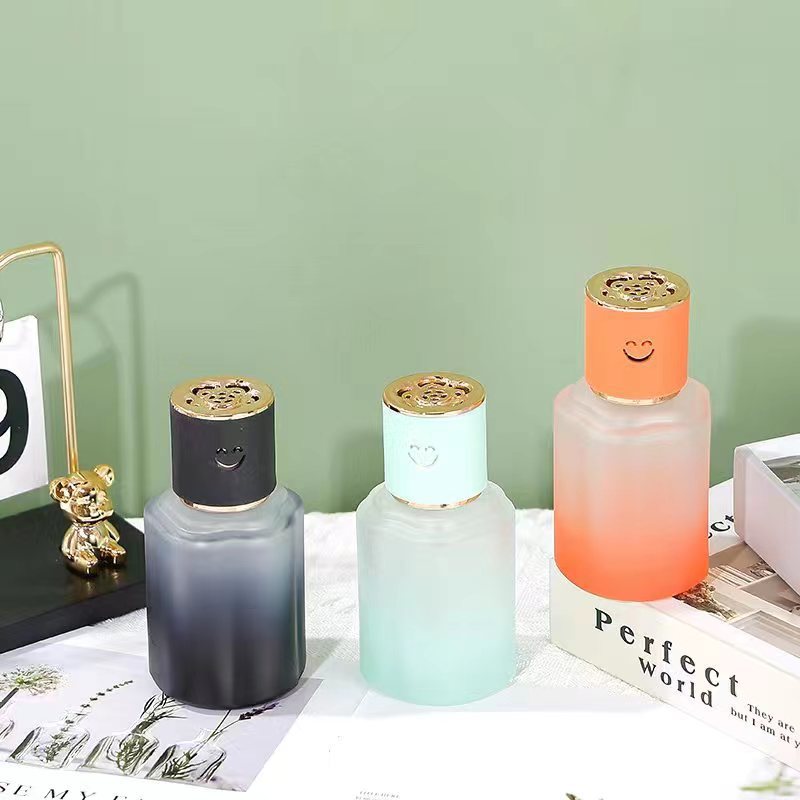 Home Fragrance Units - ขวดน้ำหอมแก้ว 120 มล. หรูหรา สำหรับตกแต่งบ้าน เติมน้ำหอมได้