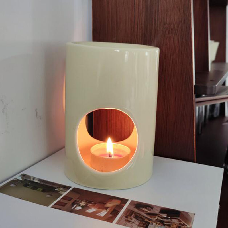 Home Fragrance Oils For Oil Burners - Creative Pure สีกระบอกเทียนผู้ถือน้ํามันหอมระเหย Burner ในร่มกลิ่นหอม Censer