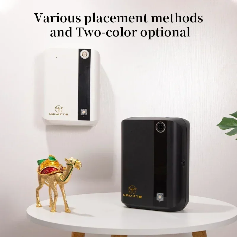 Home Fragrance Device - เครื่องกระจายกลิ่นไฟฟ้าสำหรับบ้าน น้ำมันหอมระเหยปรับอากาศ ความจุ 500 มล. กลิ่นหอมสำหรับระบบ