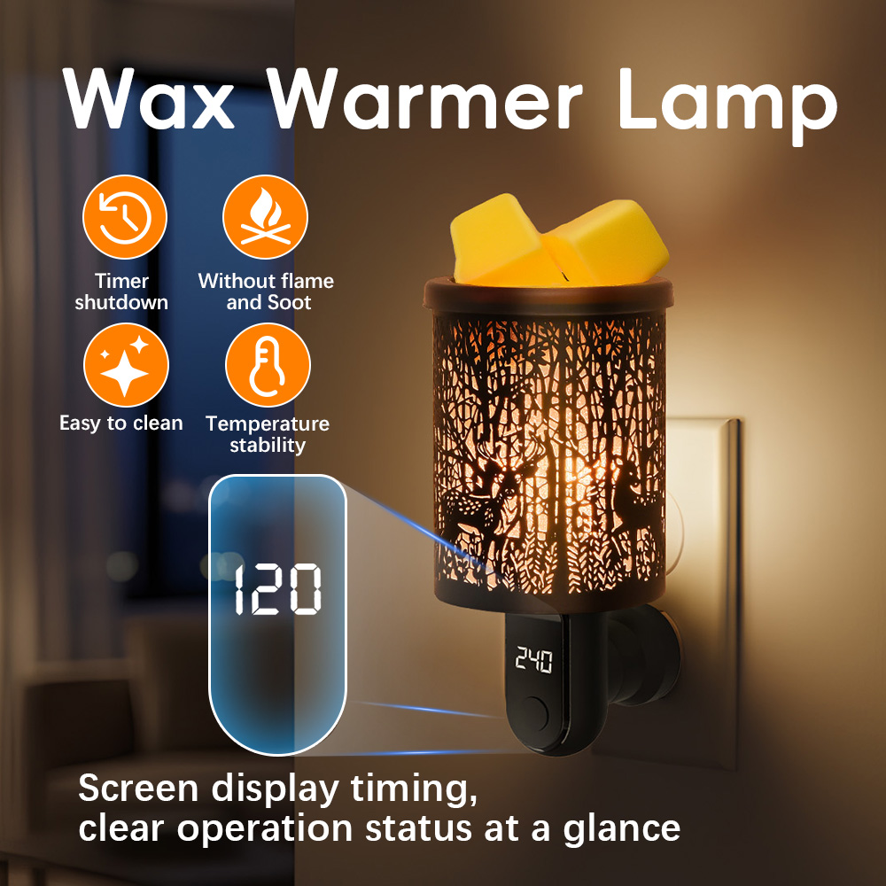 Home Fragrance Device - เตาอุ่นเทียนหอมไฟฟ้า กลิ่นอโรมาเธอราพี สำหรับใช้ในบ้าน พร้อมปลั๊กแบบ US