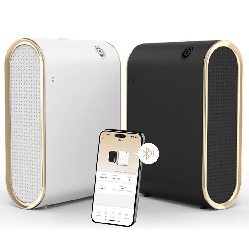 Home Fragrance Device - Waterless Room Fragrance Diffuser เครื่องกระจายกลิ่นหอมอัจฉริยะกลิ่นไฟฟ้าสําหรับบ้าน 500m3