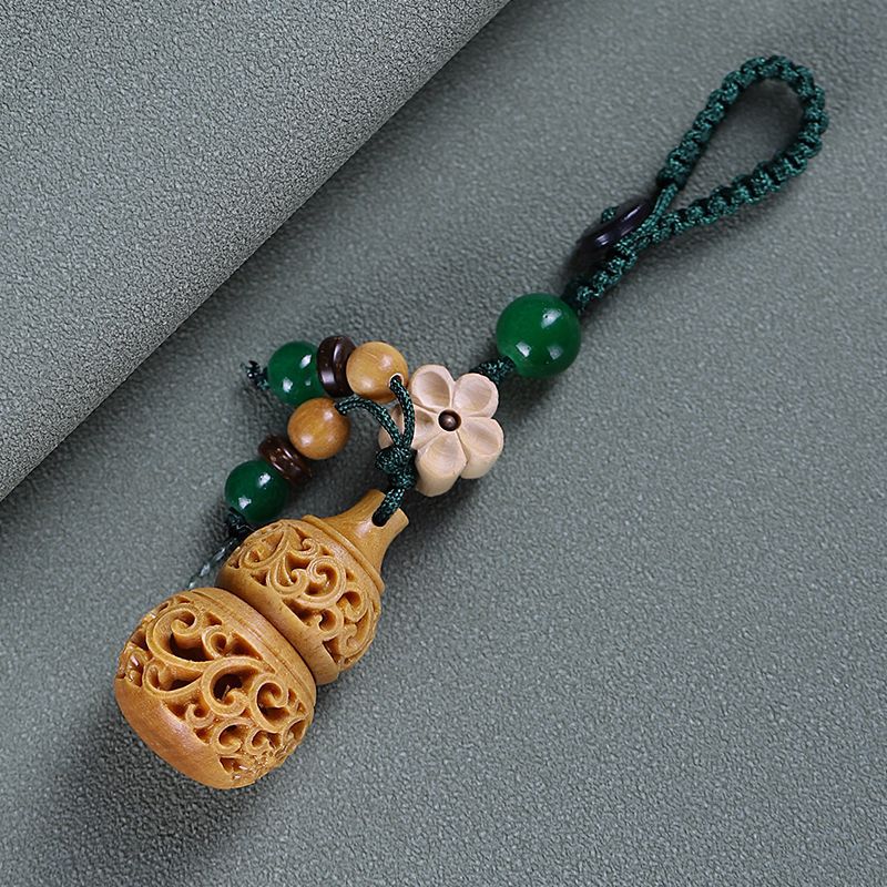 จี้ไม้แกะสลักลายจีนแบบกลวง พกพ - Aroma Bead Sachet บทวิจารณ์และราคา