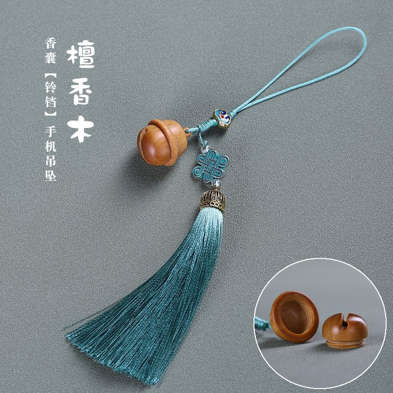 จี้ไม้แกะสลักลายจีนแบบกลวง พกพ - Aroma Bead Sachet บทวิจารณ์และราคา