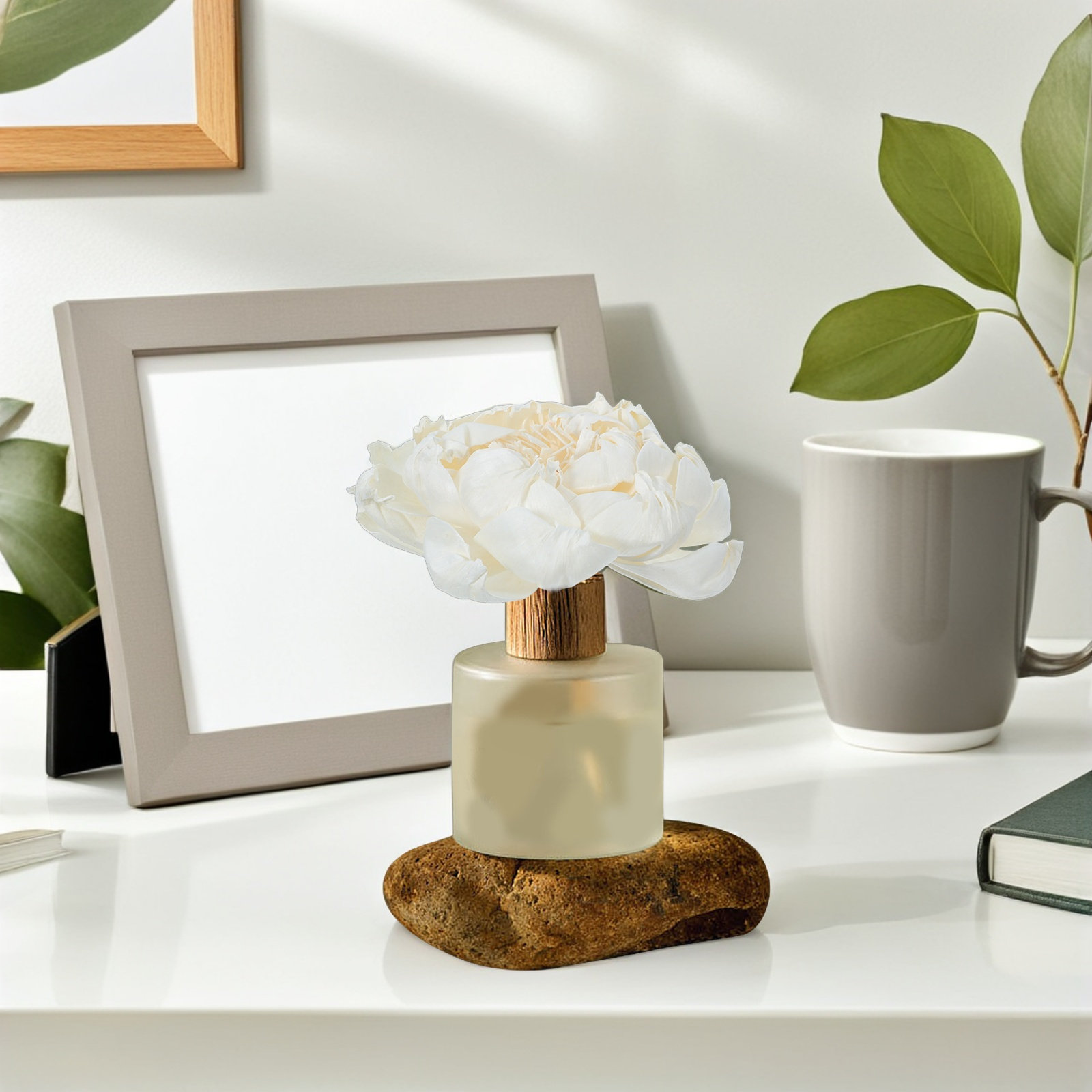เครื่องกระจายกลิ่นหอมดอกโบตั๋น - Home Fragrance Diffuser Oil บทวิจารณ์และราคา