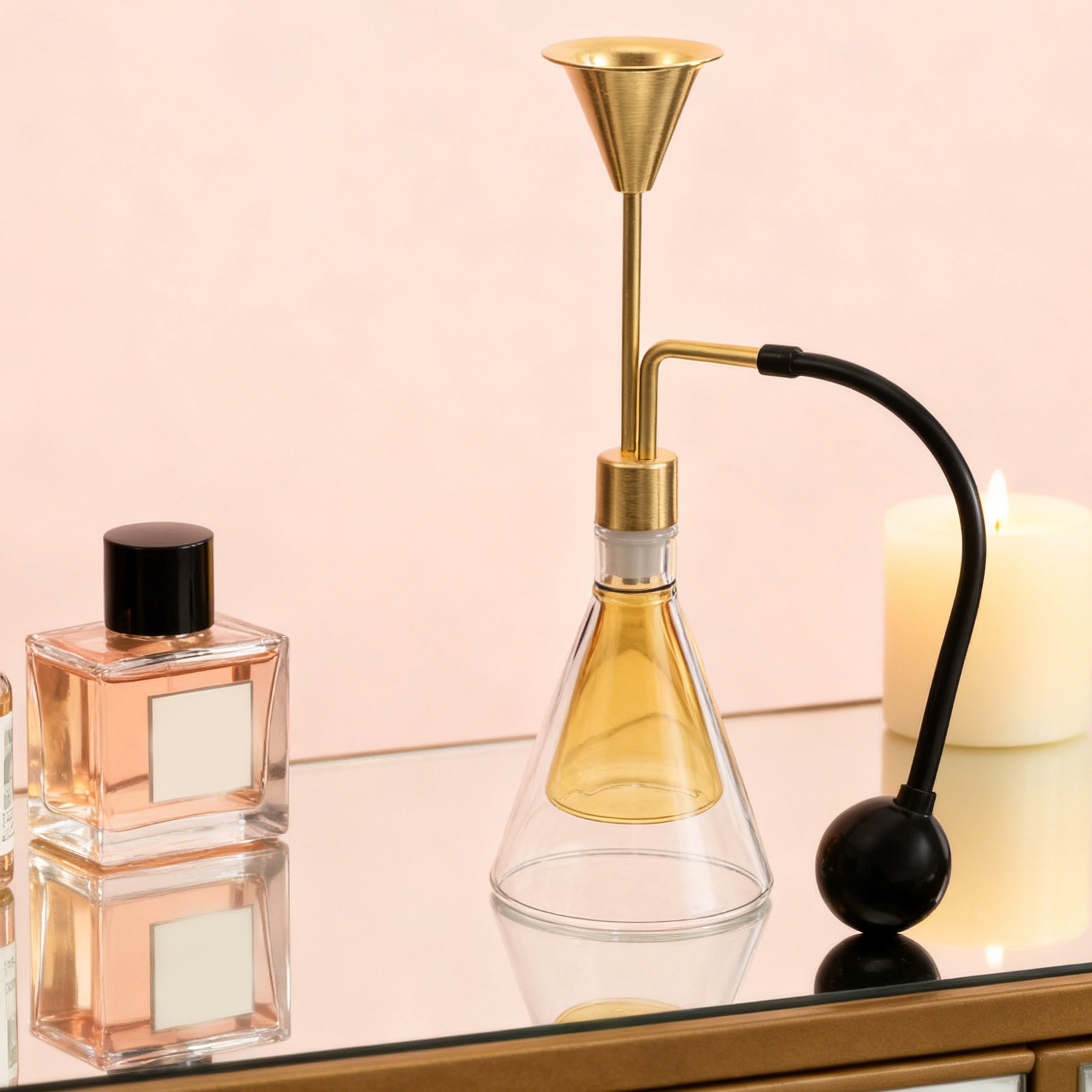 ขวดแก้วสองชั้นสำหรับน้ำมันหอมร - Home Fragrance Diffuser Oil บทวิจารณ์และราคา