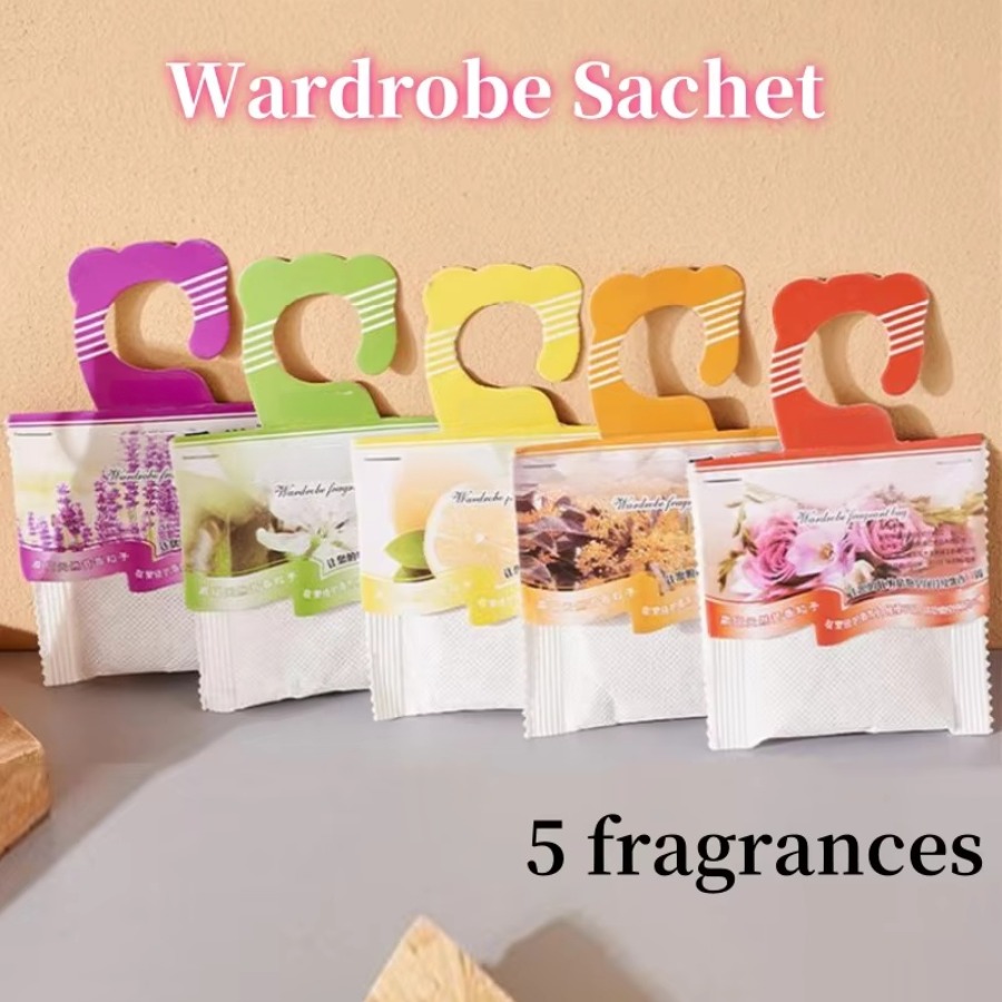 5pcs ตู้เสื้อผ้ากลิ่นหอมซองกลิ - Home Fragrance Lavender บทวิจารณ์และราคา