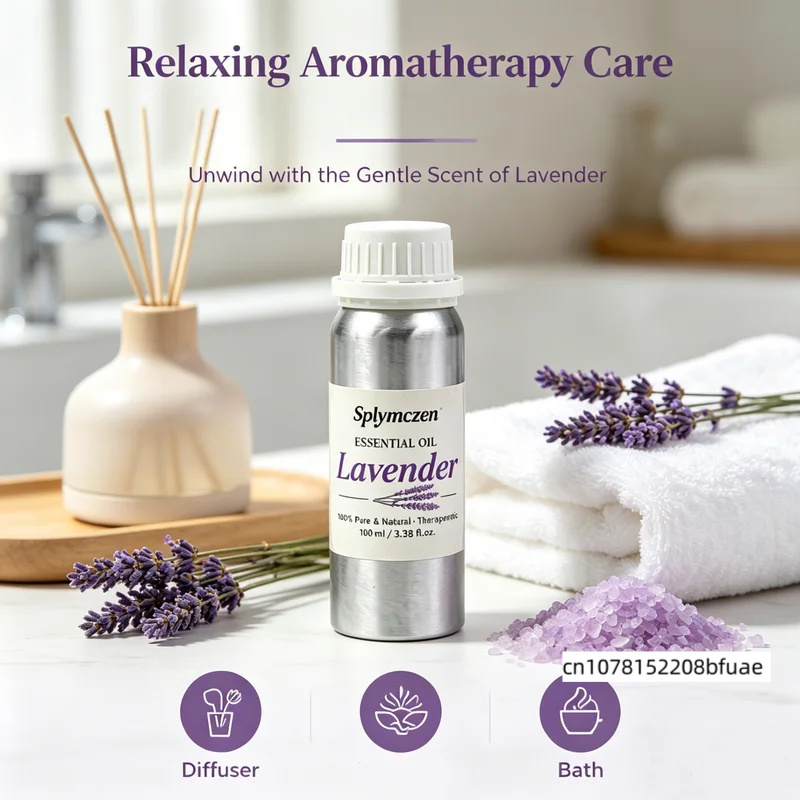 น้ำมันอโรม่าลาเวนเดอร์ธรรมชาติ - Home Fragrance Lavender บทวิจารณ์และราคา