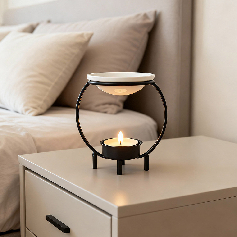 ที่วางเทียนหอมเหล็กดัดดีไซน์สร - Home Fragrance Oils For Oil Burners บทวิจารณ์และราคา