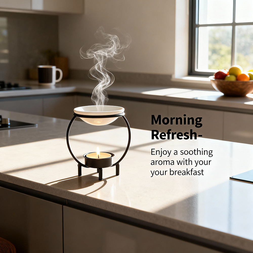 ที่วางเทียนหอมเหล็กดัดดีไซน์สร - Home Fragrance Oils For Oil Burners บทวิจารณ์และราคา