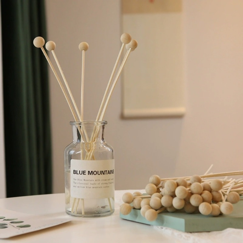 30 ชิ้น/ล็อต Fireless ไม้ Ball - Home Fragrance Tool บทวิจารณ์และราคา