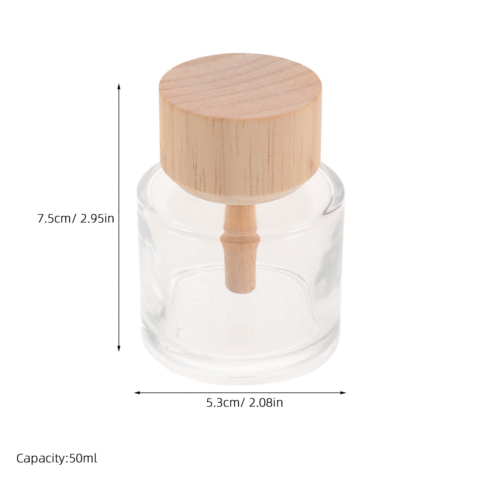 ขวดแก้วใสสำหรับน้ำมันหอมระเหย  - Home Fragrance Diffuser Oil บทวิจารณ์และราคา